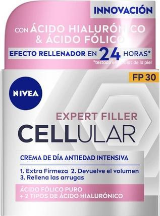Image du produit NIVEA Crème Cellulaire de Remplissage Hialurónico et Fólico Día Spf30 50ml (50 ml, Crème de jour, SPF 30)