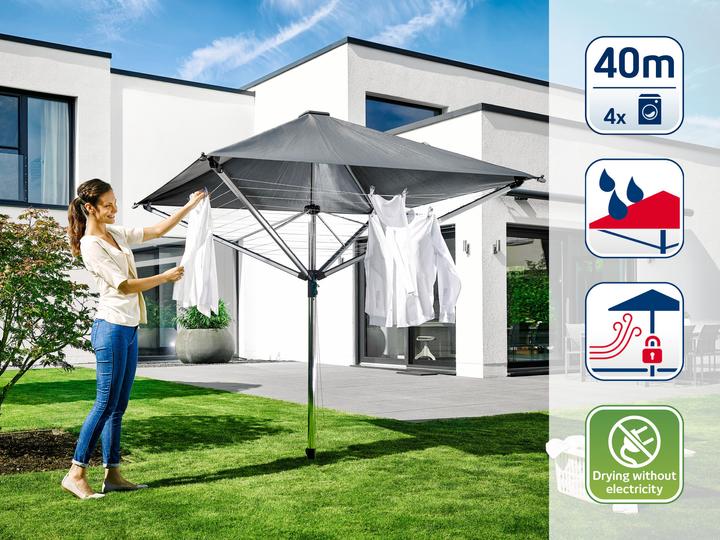 Actual product image Leifheit LinoProtect 400 laundry screen (40 m)