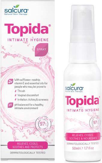 Produktbild Salcura Skincare Topida Intimate Hygiene Spray Intimspray Weiblich 50 ml (50 ml, Intimspray)