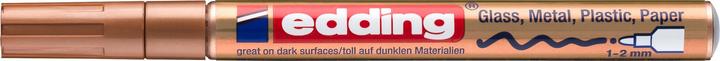 Actual product image Edding 751 Gloss paint marker (Copper, 2 mm, 10 x)