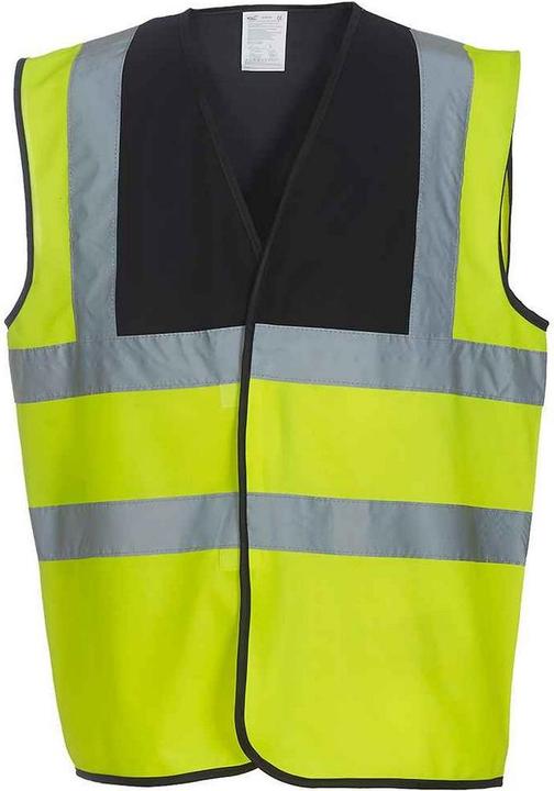 Actual product image Yoko Mens Band & Brace Hi-Vis Waistcoat (M)