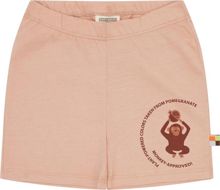 loud + proud Short mit Pflanzenfarben gefärbt