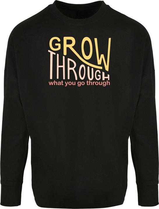 Merchcode Spring - Grow through 2 Oversized Longsleeve - 114009