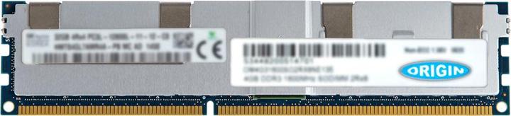 Immagine prodotto Origin Storage Origin 32GB 4Rx4 DDR3-1866 PC3-14900L Load Reduced ECC 1.5V 240-pin LRDIMM (1 x 32GB, 1866 MHz, DDR3-RAM, DIMM)