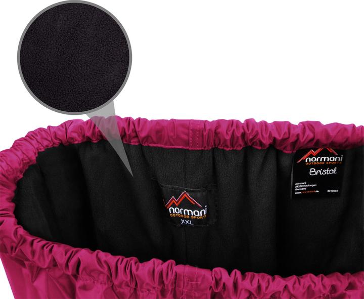 Actual product image Normani Children's rain trousers with fleece lining Bristol - 1425 (XXL)