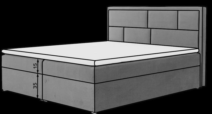 Productafbeelding ELTAP Meron mit Stauraum (140 x 200)