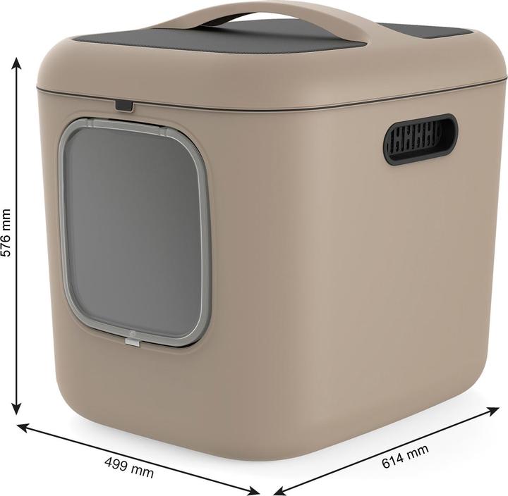 Image du produit Rotho Bac à litière BIALA XL (Bac à litière ouvert)
