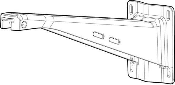 Actual product image HPE Aruba Otdr Ap Pole/Wall L-Stock