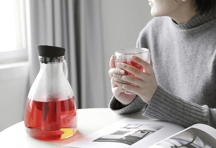 Produktbild Viva Eistee Karaffe Glas/Sil./ES 2l (2 l)