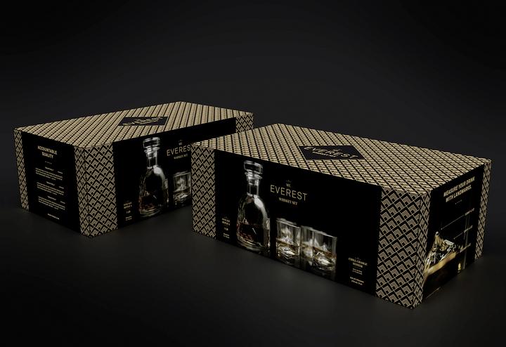 Actual product image Viva Whisky set Everest 5pcs. (2.70 dl, 5 x, Whisky glass)