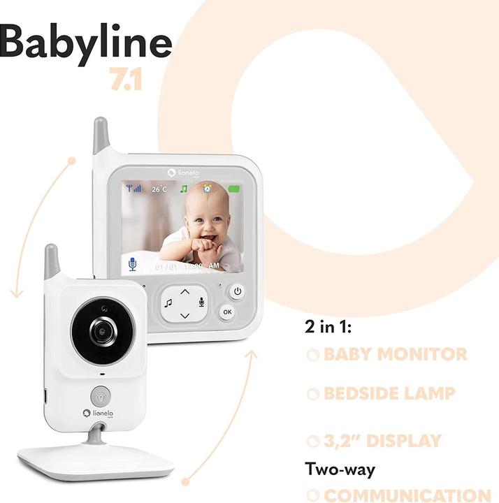 Immagine prodotto Lionelo Babyline (Video e audio, 260 m)