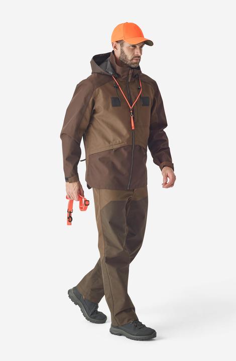 Actual product image Solognac Hunting reinforced jacket woodland 500 two-tone (M)