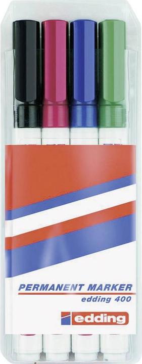 Actual product image Edding 400 (Blue, Black, Red, Green, 1 mm, 1 x)