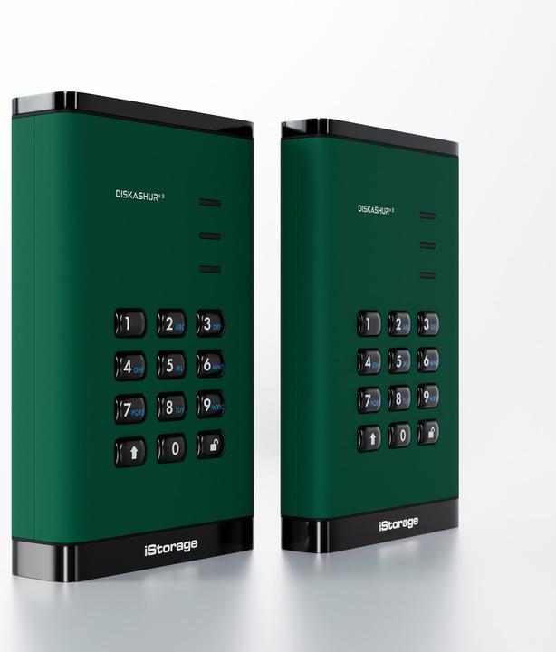 Immagine prodotto iStorage diskAshur3 HDD 2TB - Verde (2 TB)
