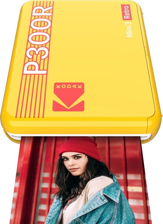 Actual product image Kodak Mini 3 Retro P300RY60 (Thermal printing, Colour)