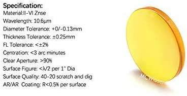 Actual product image MCWlaser CO2 Laser Fokuslinse 20mm FL 50.8mm