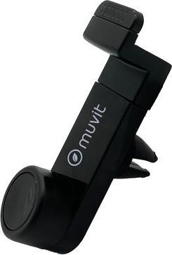 Image du produit Muvit Support Voiture Grip Grille D'Aération En Plastique Recyclé Pour Mobiles 87mm Max