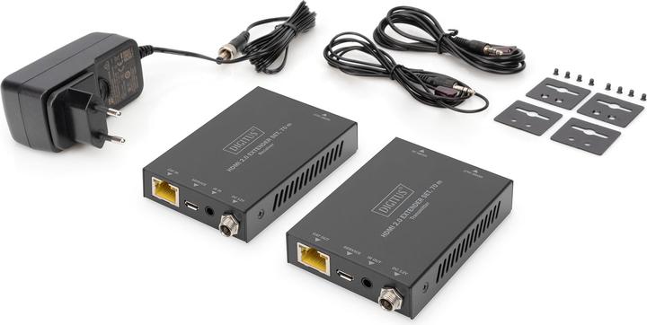 Actual product image Digitus HDMI Extender Set, 4K/60Hz, 70 m (Video Switch)