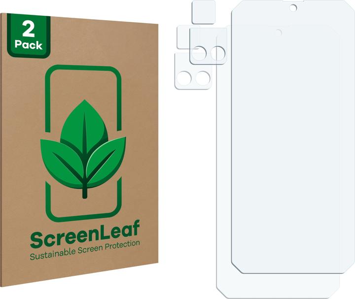 Immagine prodotto ScreenLeaf Pellicola protettiva sostenibile Pellicola protettiva dello schermo chiara trasparente (2 Pezzo/i, Blackview BV9200)