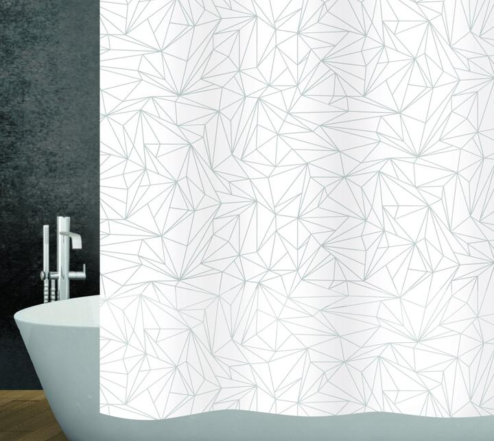 Actual product image Diaqua Shower curtain Prisma / 100% PEVA (180 x 200 cm)