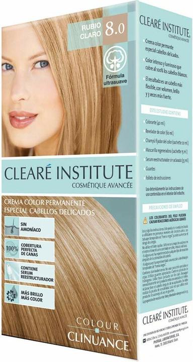 Produktbild Clearé Institute Colour Clinuance 8.0 Light Blonde (Nº 8.0-rubio claro)