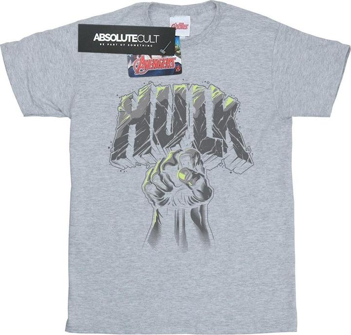 Image du produit - T-shirt HULK PUNCH LOGO - Garçon (116)