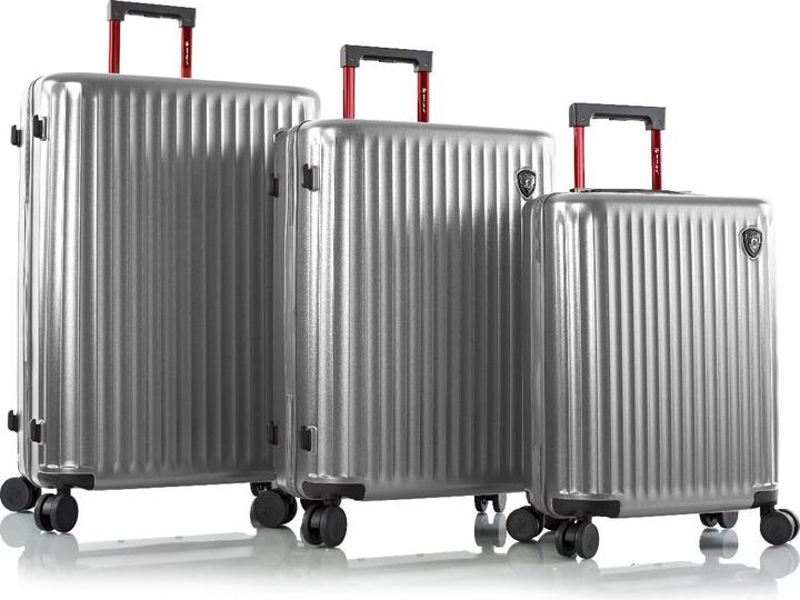 Actual product image Heys Smart Luggage - Hartschalenkoffer 3er Set (Hand luggage (up to 50 litres), M (50 - 90l), XL (from 140l))