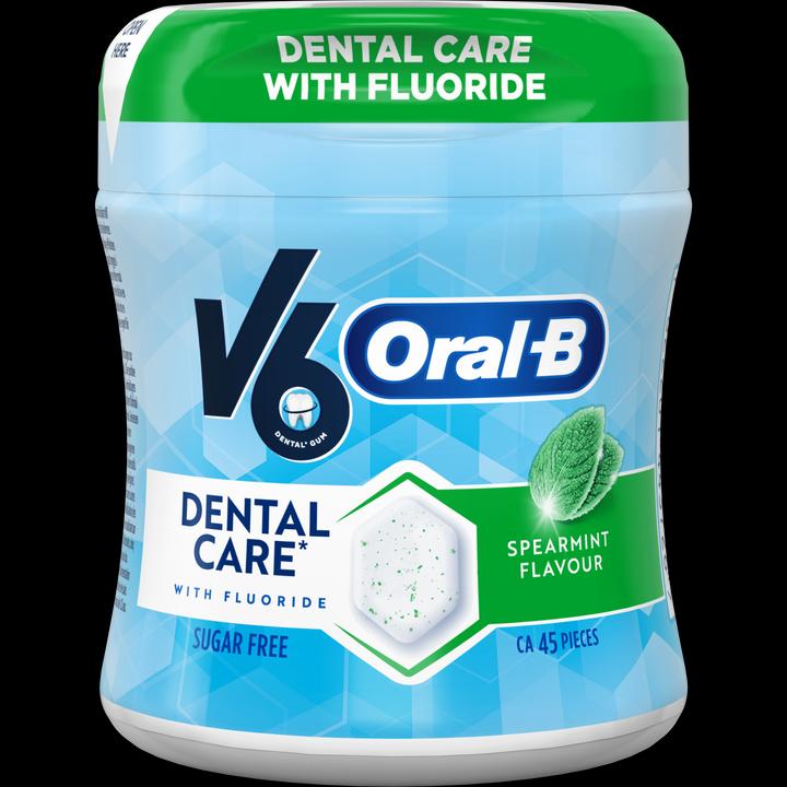 Actual product image V6 Dental care chewing gums (1 pcs., 77 g)