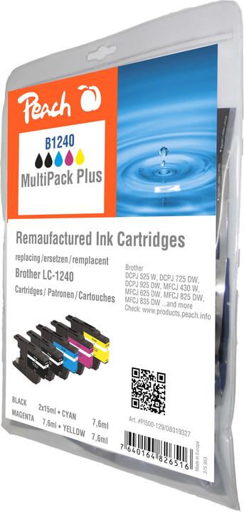 Peach LC-1240 Multipack (M, BK, Y, C)