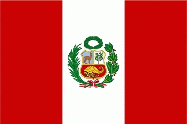 Actual product image trends4cents XXL Flag Peru 250 x 150 cm