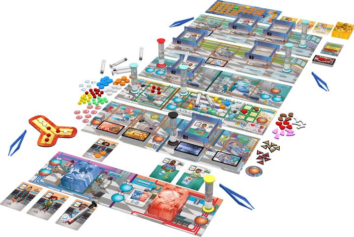 Actual product image Pegasus 51231G - Clinic Rush - Brettspiel, für 1-4 Spieler ab 10 Jahren (DE-Ausgabe) (German)