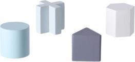 Actual product image Jipy Shape Plug-in Game Wood Uni Colour