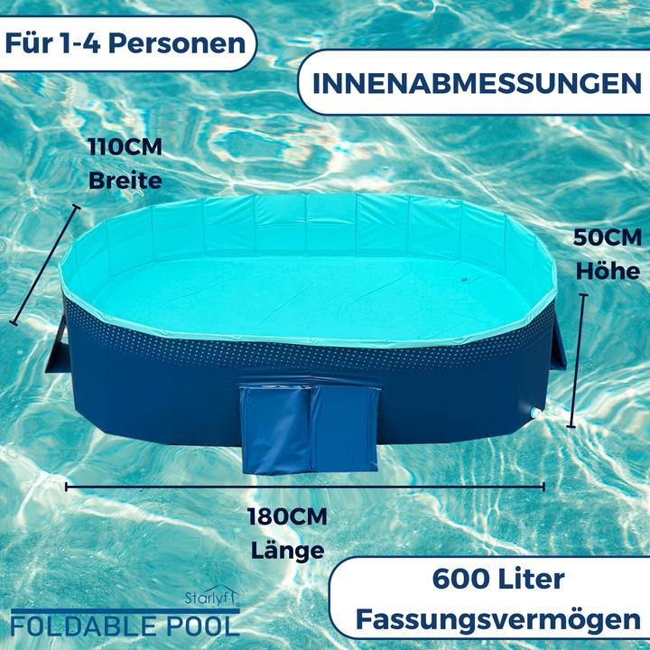 Actual product image Starlyf Foldable Pool