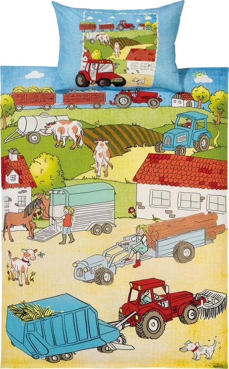 Erwin Müller Kinder-Bettwäsche "Bauernhof"