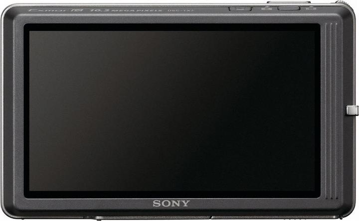 Produktbild Sony DSC-TX7, 10 MPixel, 4x WW-Zoom, FullHD-Movies, Silber