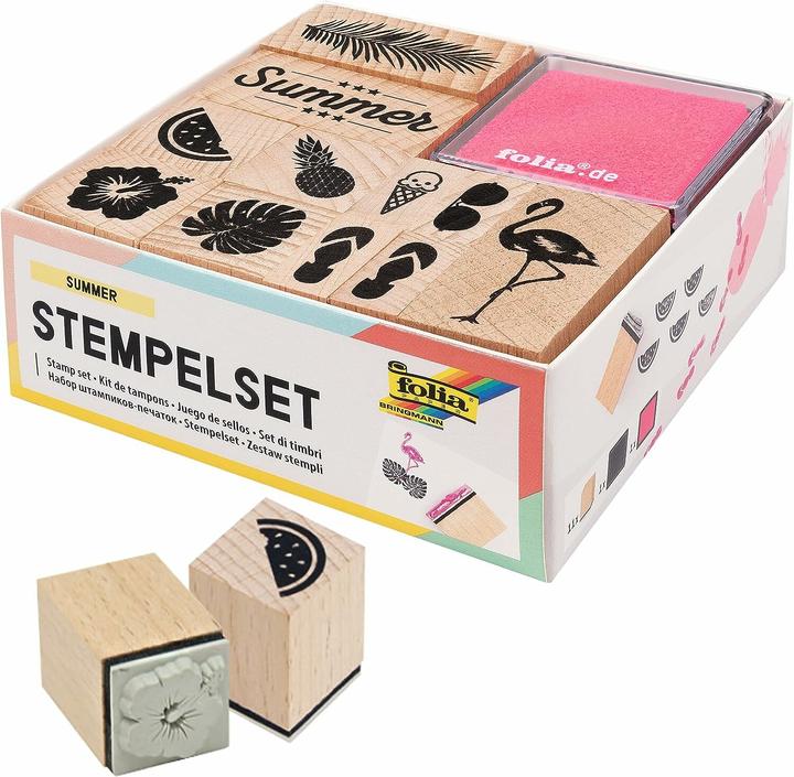 Actual product image Folia Stamp set buzzer