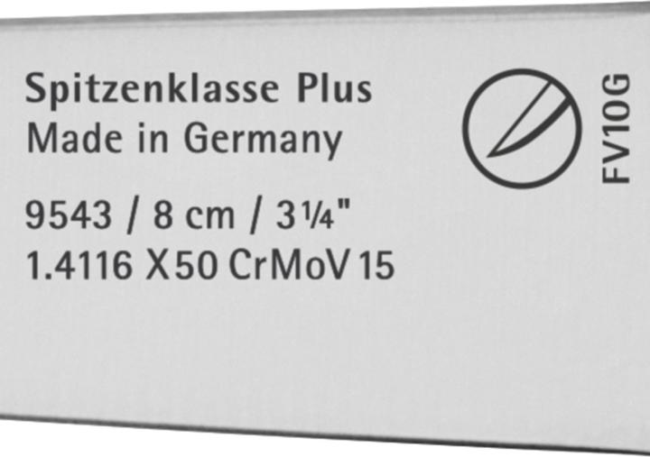 Produktbild WMF Gemüsemesser SPITZENKLASSE PLUS Schwarz (8 cm)