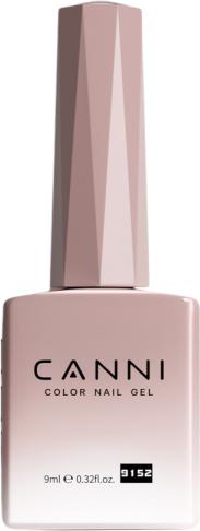 Canni Gellack Nude Rosa Semi-Transparent / 9152 UV/LED (9152, Nude Rosa Semi-Transparent, UV-Gel Lack)