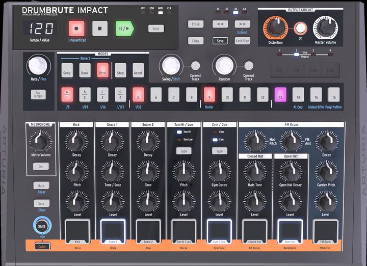 Actual product image Arturia DrumBrute Impact