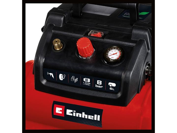 Immagine prodotto Einhell Compressore TC-AC 190/6/8 OF | 6 litri (8 bar, 6 l)
