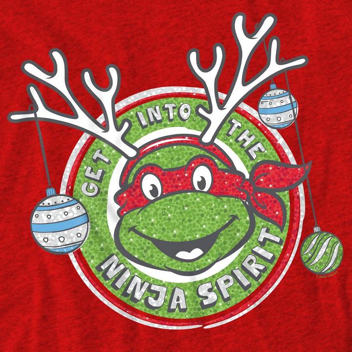 Immagine prodotto Teenage Mutant NT Into The Ninja Spirit Maglietta Natale Adulto Unisex (L)