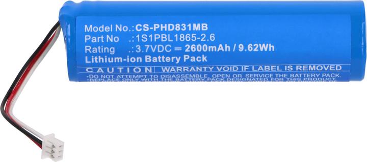 Image du produit AccuCell Batterie Philips Avent SCD833, SCD835, SCD843, SCD845, 1S1PBL1865-2.6