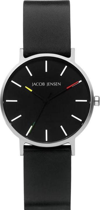 Jacob Jensen - Ladies Watch Analog Quartz 32020794 One Size- schwarz (Analoguhr)