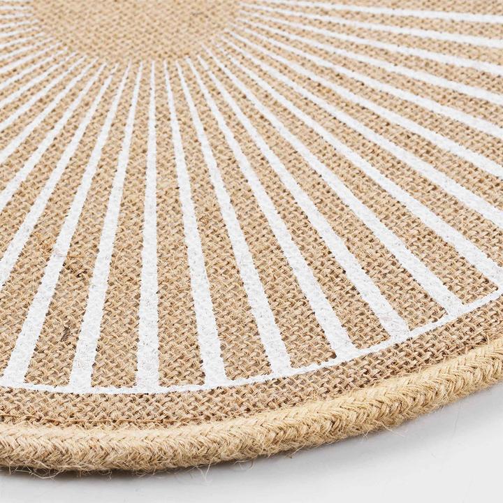 Produktbild Casativo 2er-Set runde Tischsets aus Jute (2 x, 38 x 38 cm)