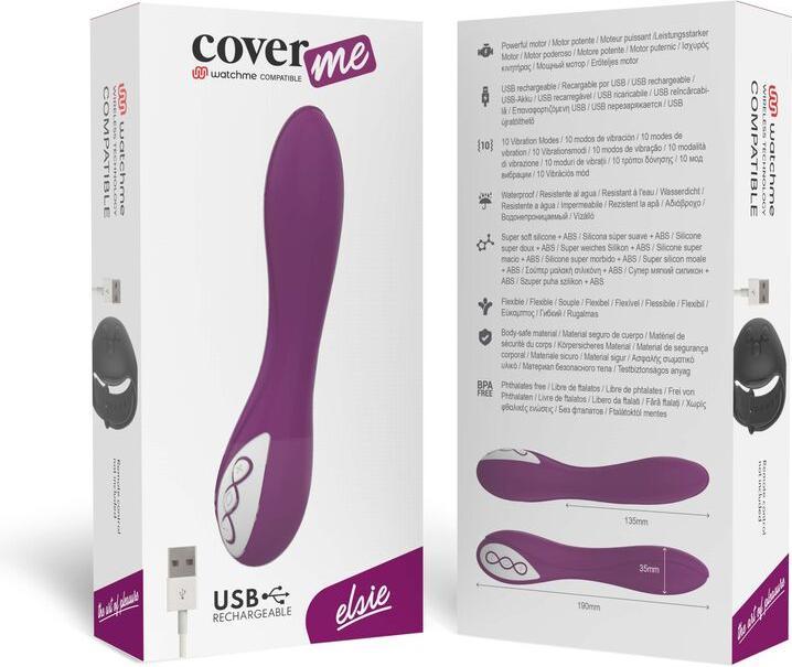 Productafbeelding Coverme G-spot vibrator "Elsie" Bluetooth compatibel