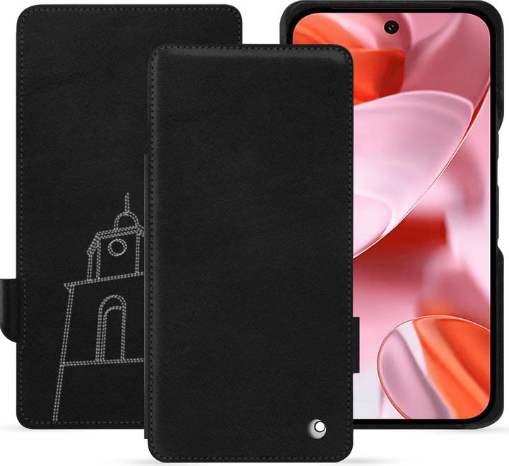 Actual product image Noreve Horizontal leather flap shell (Google Pixel 9)