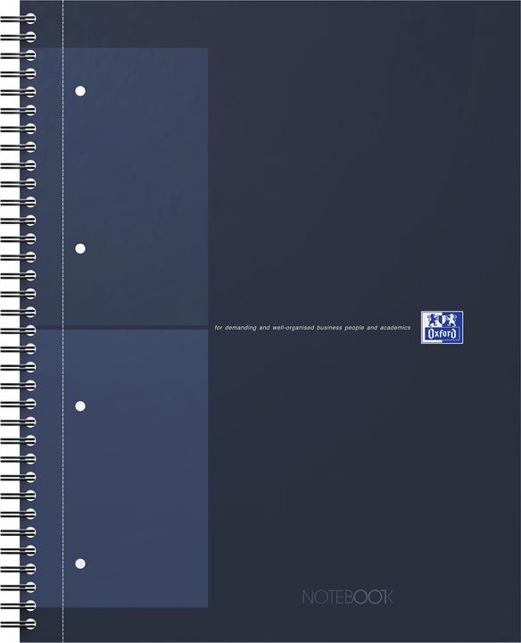 Produktbild Oxford Notizbuch (A4, Kariert, Harter Einband)