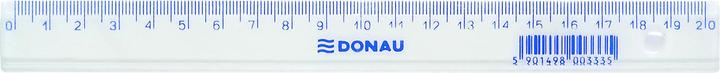 Produktbild Donau Lineal 20cm, klar (20.50 cm)