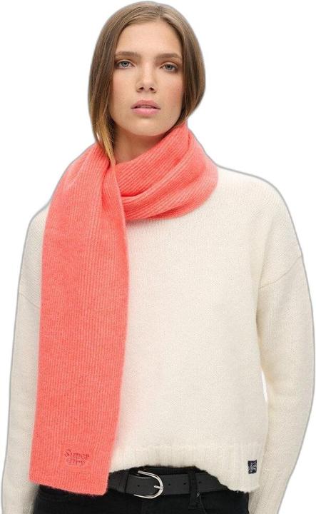 Actual product image Superdry children's knitted scarf soft rib
