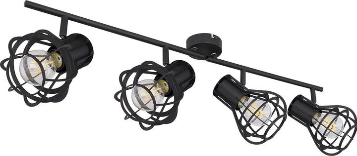 Image du produit Globo Projecteur Clastra noir mat 4xE27 (E27)